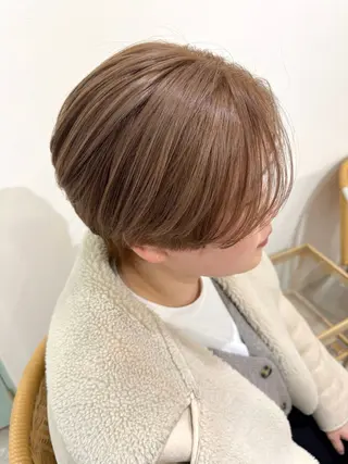 ショート カラー Peyp博多 SORAモデル募集のヘアスタイル