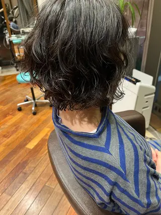 パーマ 梅本 佳容子のヘアスタイル