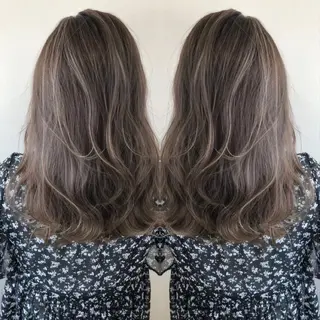 ミディアム カラー 大橋 輝久のヘアスタイル