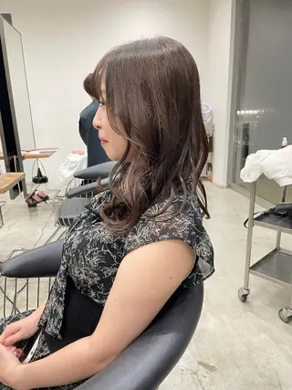 ロング 藤村 翔充のヘアスタイル