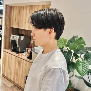 パーマ メンズ 透明感カラー k-twoういのヘアスタイル