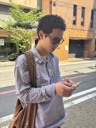 ショート haku所属・haku hair/ 宿谷直暉のヘアスタイル