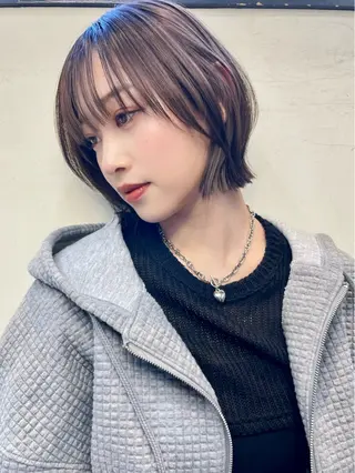 ミディアム 外国人風ヘア スペシャリスト★高沼のヘアスタイル