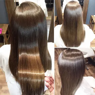 ロング 縮毛矯正専門店 FUNNYのヘアスタイル