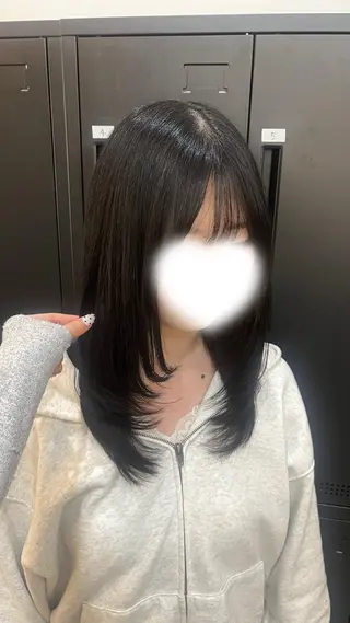 セミロング 🎀 miki / レイヤーカット 🎀のヘアスタイル