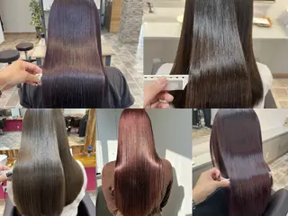 ロング ヘアカラー&縮毛矯正 STAR☆RIVERのヘアスタイル