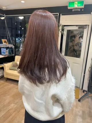 ロング カラー OーOWLULU所属・カットモデル募集✂︎ 🪐サイトウミキのヘアスタイル