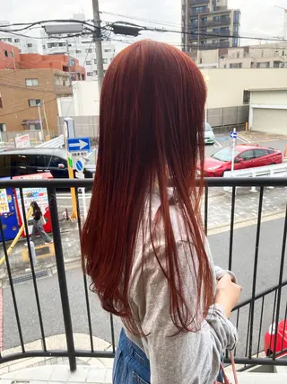 ロング カラー vahan✂︎ 小林未果🕊のヘアスタイル