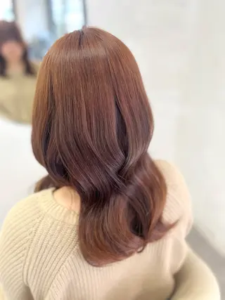 セミロング カラー SiLO / maoのヘアスタイル