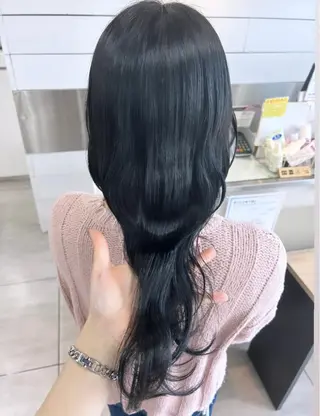 ロング 🫧艶髪カラー🫧 森本くるみのヘアスタイル