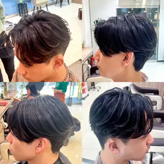 パーマ メンズ SENA 再現性 パーマと縮毛矯正のヘアスタイル
