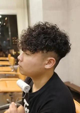 ショート パーマ 🌀パーマ特化 美容師🌀/しゅんのヘアスタイル