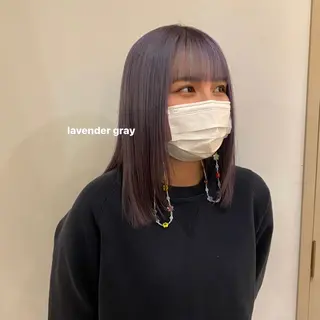 セミロング カラー 暖色カラー/レイヤー 🌙 オノユリカのヘアスタイル