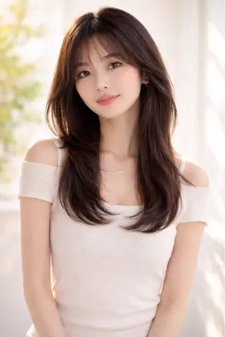 ロング 阿部 祥大のヘアスタイル