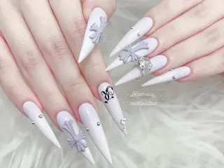 ネイル MoMoA Nail ネイル長さ出し専門店のネイルデザイン