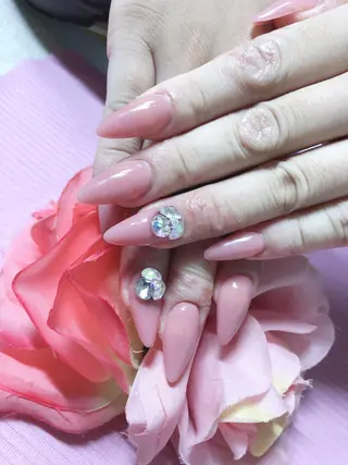 ミディアム ネイル 《LB》ラブリエ Nail&eyeのマツエク・マツパデザイン