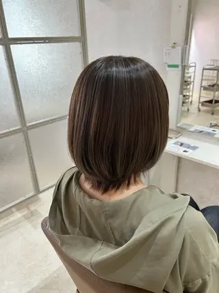 ショート カラー 💙まこと💙艶 カラー(Rico)のヘアスタイル