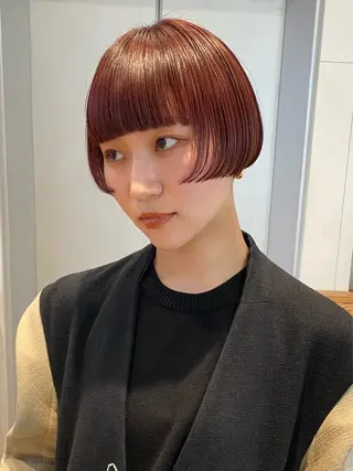 ショート カラー パーマ/パーマ落とし 【Kouta】のヘアスタイル