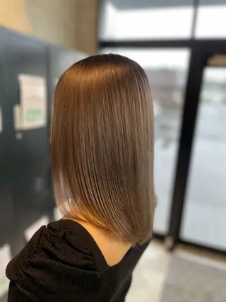 セミロング メンズ指名多数 ✂︎松本明日翔のヘアスタイル