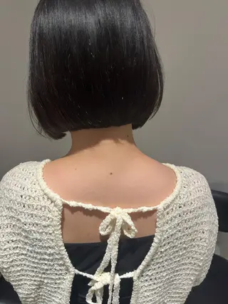 ショート 透明感カラー/似合わ せカット/大島実加永のヘアスタイル