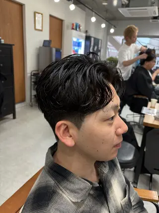 パーマ メンズ メンズパーマ特化 園田　楓莉のヘアスタイル