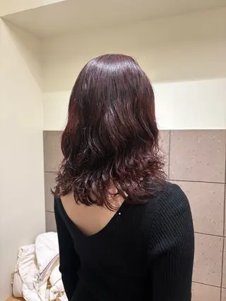 セミロング natsuki /HUIのヘアスタイル
