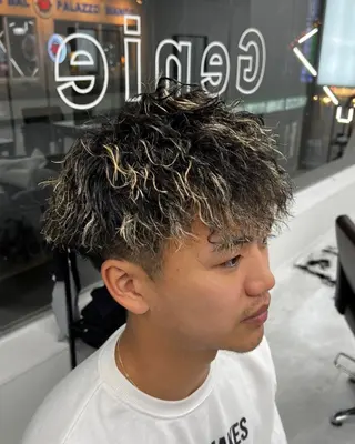 パーマ メンズ 👑メンズ/パーマ/ 小島桐弥👑のヘアスタイル