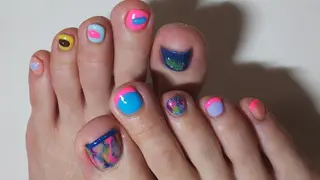 ネイル infinity skyのネイルデザイン