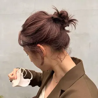 セミロング カラー akari 🩵のヘアスタイル