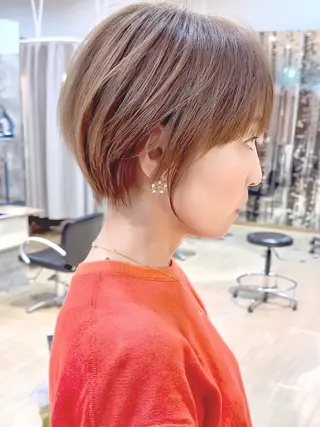 ショート ショート/レイヤー /札幌/小山内のヘアスタイル