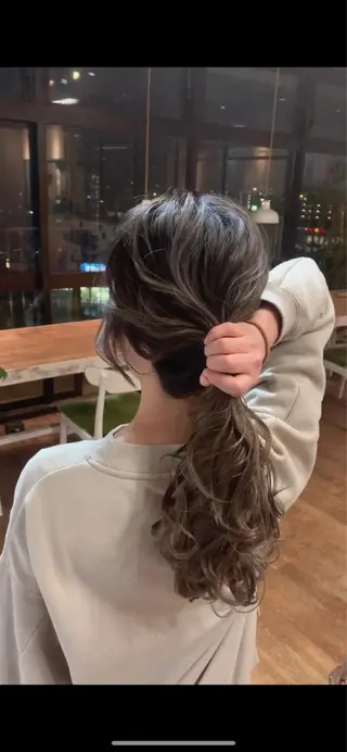 カラー 石井辰功也 フリーランス美容師のヘアスタイル