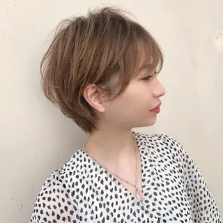 ショート フォルテ青山 カットカラー0円のヘアスタイル