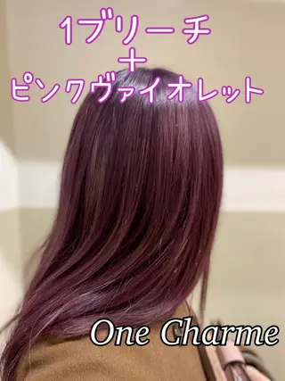 セミロング カラー Hair Design One Charme所属・鳴海 悠のその他イメージ