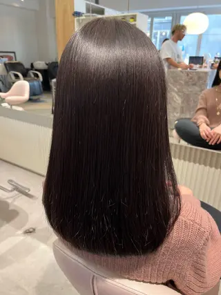 ミディアム 池田 寿子のヘアスタイル