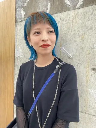 ショート カラー 垢抜けボブ/SAHO /OAK溝の口のヘアスタイル