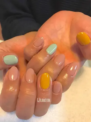 ネイル GéRanium Harukaのネイルデザイン