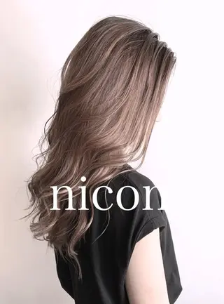 ロング 髪質改善 髪質改善カラーのヘアスタイル