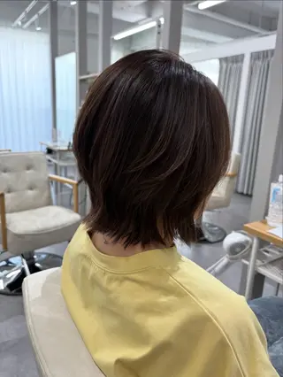 ショート 骨格、カラー診断士 ✂️淡中円花のヘアスタイル