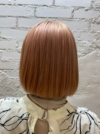 ショート カラー 人見知りさんでも安心 奥田 里佳子のヘアスタイル