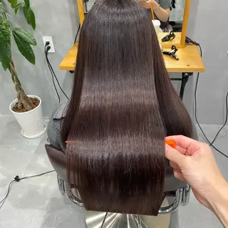 セミロング カラー 梅田中崎町髪質改善 /オキヒロト/エコルのヘアスタイル