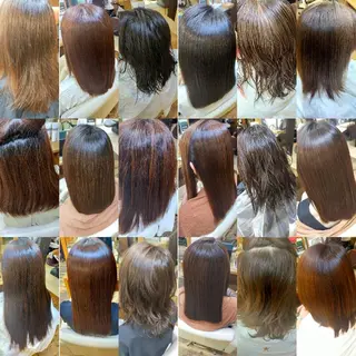 ミディアム 山木 裕子のヘアスタイル