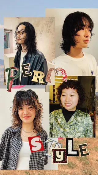 ミディアム パーマ パーマ/レイヤー カットmito⭐︎のヘアスタイル