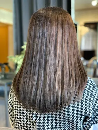 ロング メンズスタイル バレイヤージュ　齋藤のヘアスタイル