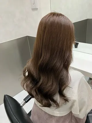 カラー 💖ブリーチなし透明 感💖ASAHIのヘアスタイル