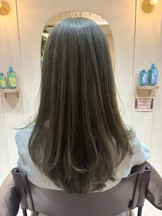 ミディアム Ha naのヘアスタイル