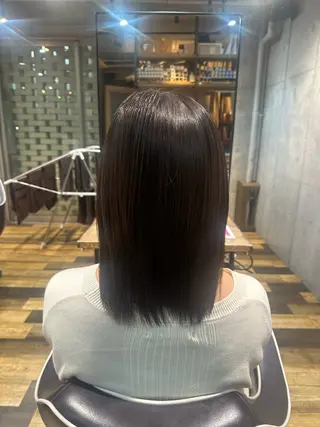 ミディアム flannel 優介のヘアスタイル