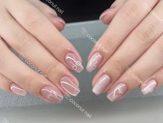 ネイル 神田 ココナッツのネイルデザイン