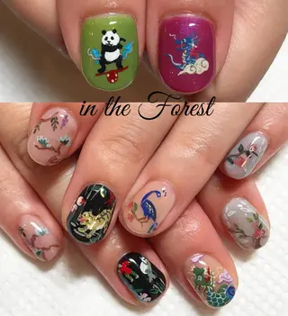 ネイル コガ アオイのネイルデザイン