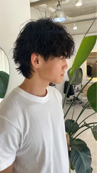 メンズ 透明感カラー／メンズ 特化kazumaのヘアスタイル