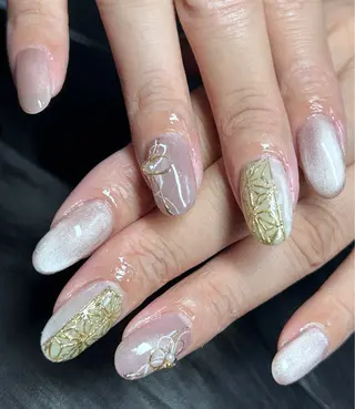 ネイル Horie 雪のネイルデザイン